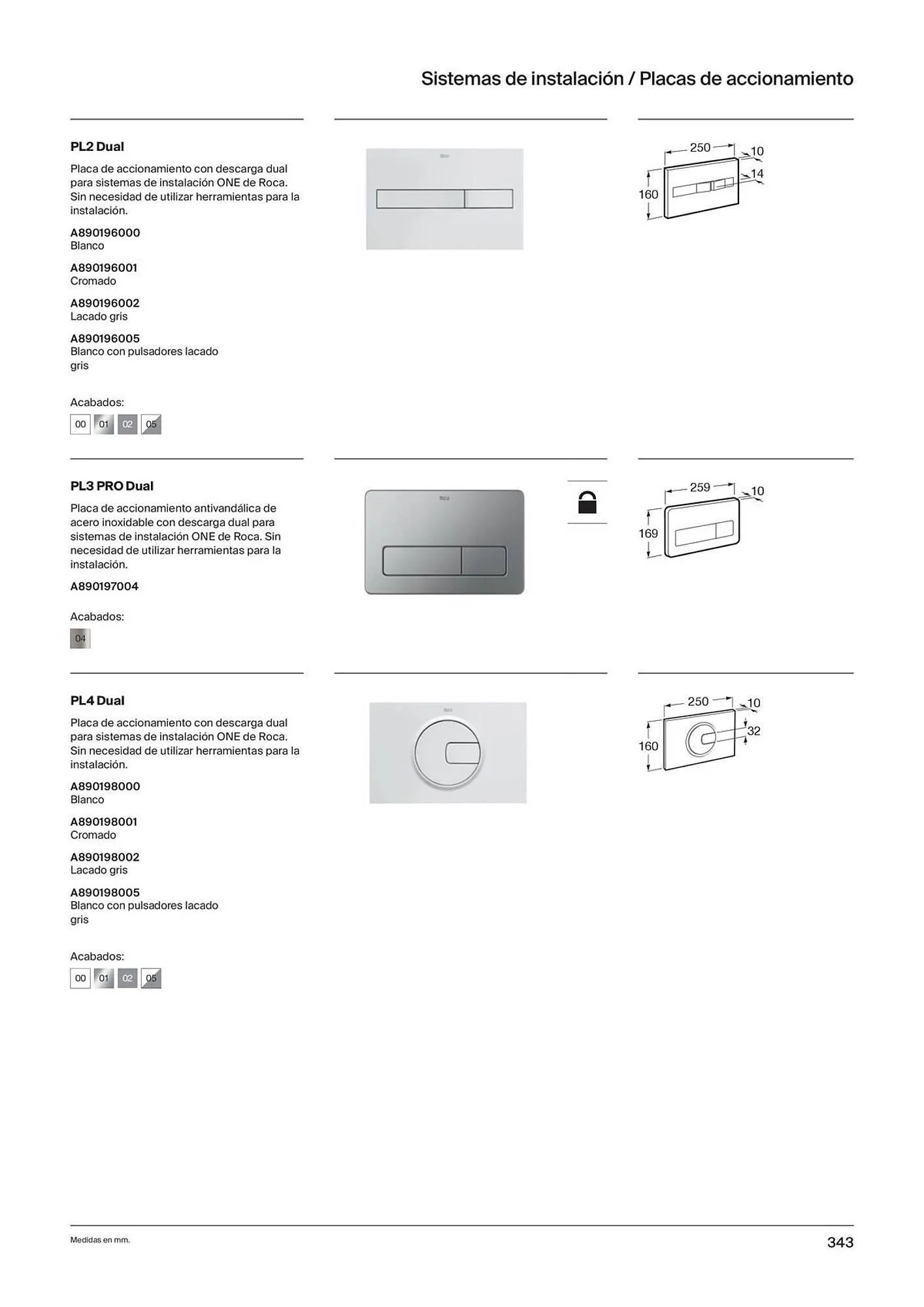 Catálogo de Folleto Roca 21 de noviembre al 31 de diciembre 2023 - Página 345