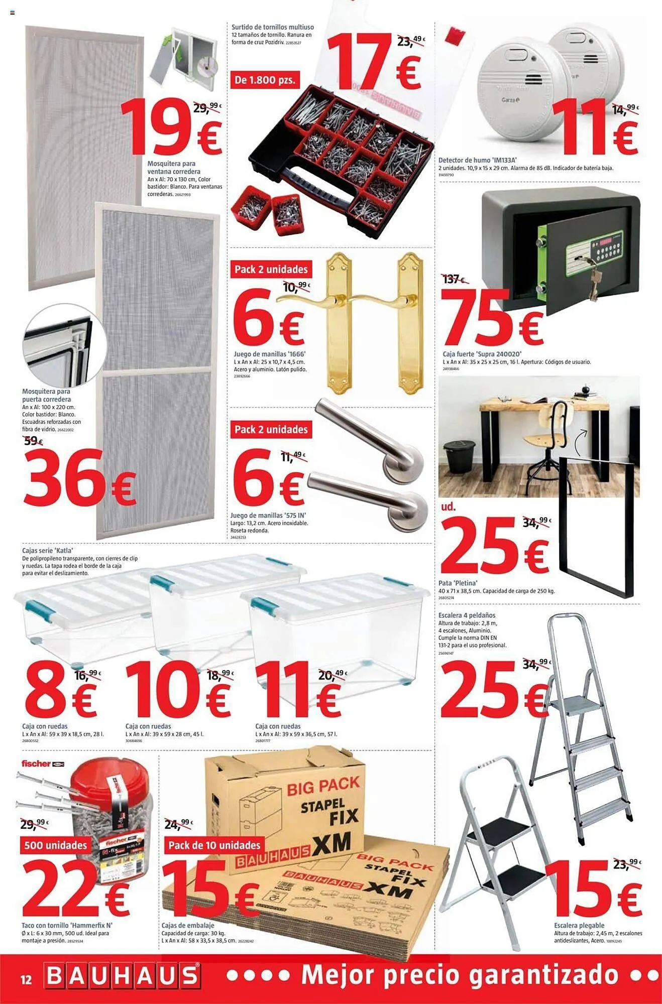 Catálogo de Folleto Bauhaus 26 de abril al 8 de mayo 2024 - Página 12