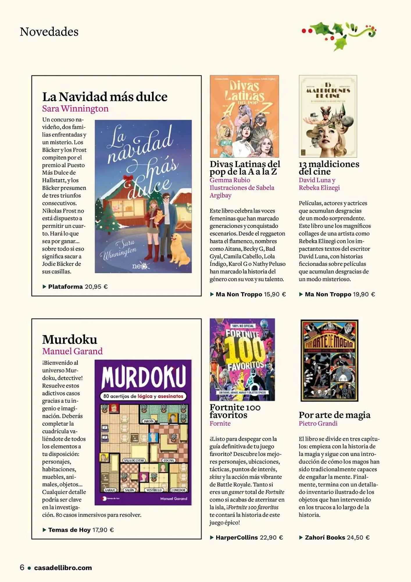 Catálogo de Catálogo Casa del Libro 19 de noviembre al 31 de enero 2026 - Página 6