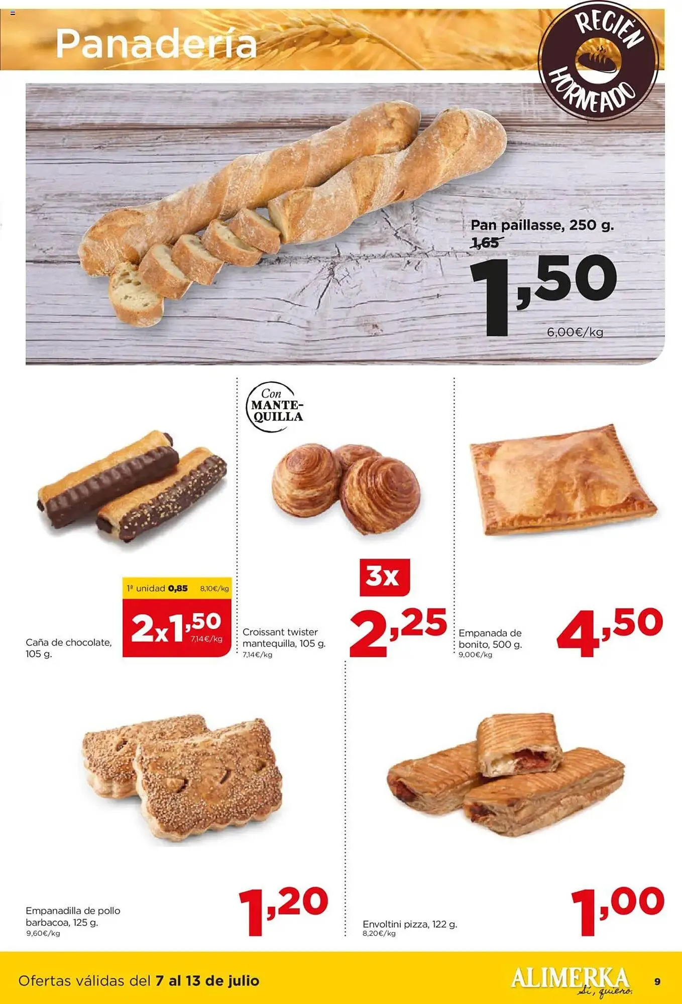 Catálogo de Folleto Alimerka 7 de julio al 13 de julio 2025 - Página 9