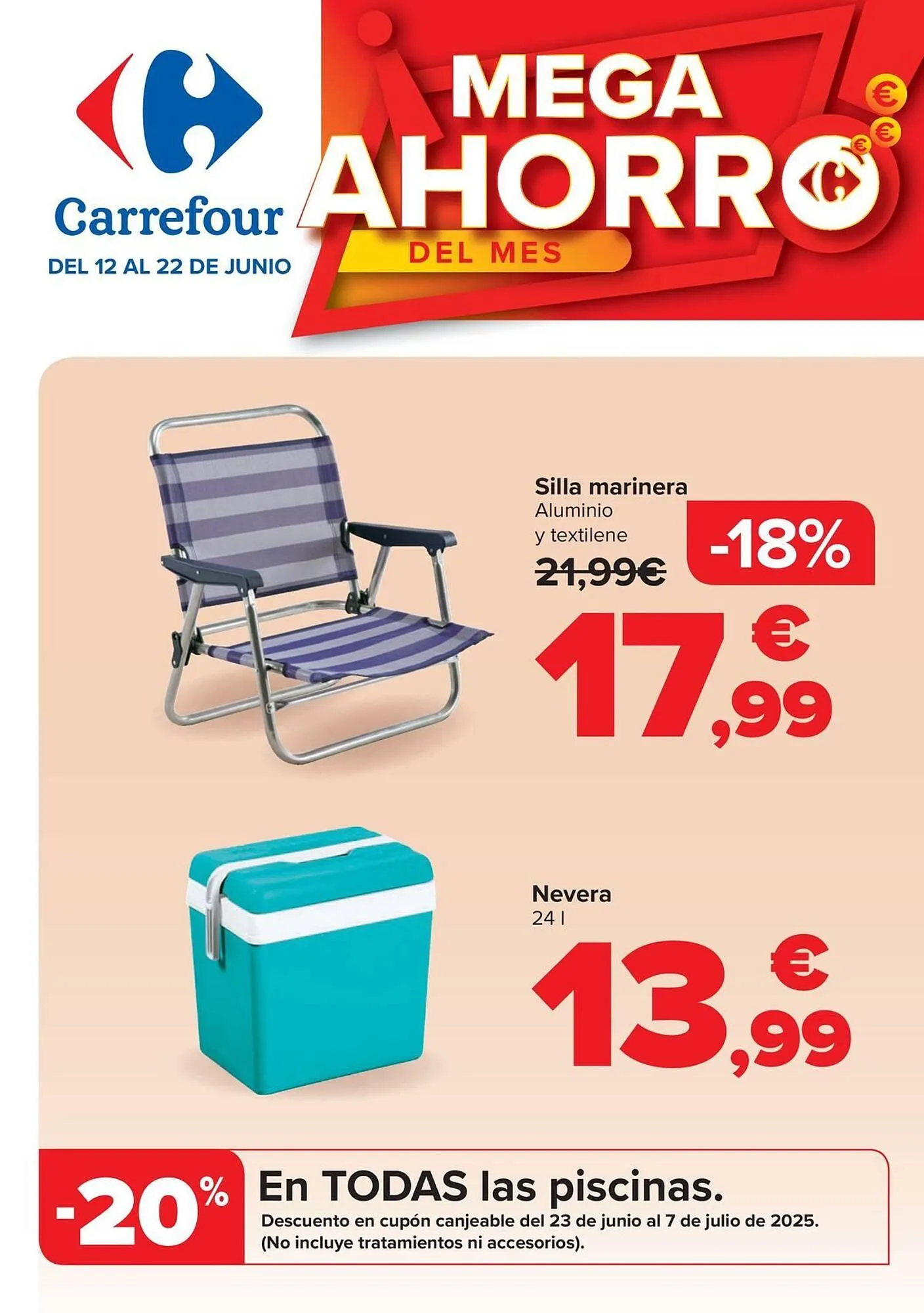 Catálogo de Folleto Carrefour 12 de junio al 22 de junio 2025 - Página 1