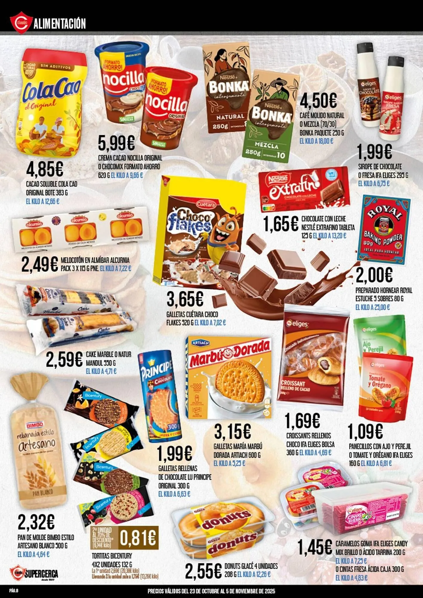 Catálogo de Folleto Claudio 24 de octubre al 5 de noviembre 2025 - Página 8