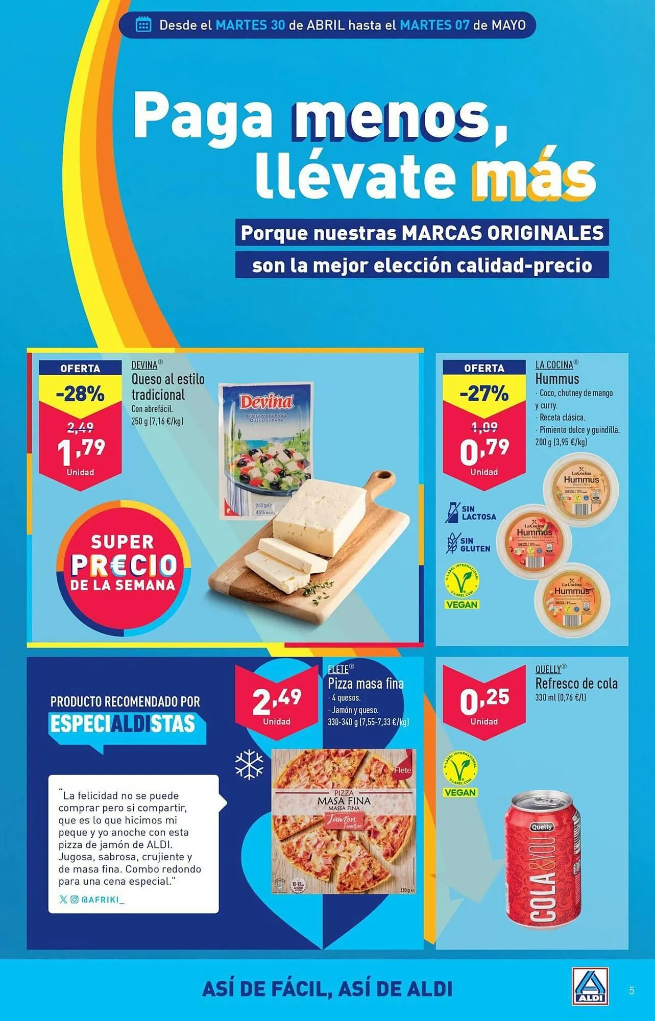 Catálogo de Folleto ALDI 30 de abril al 7 de mayo 2024 - Página 5