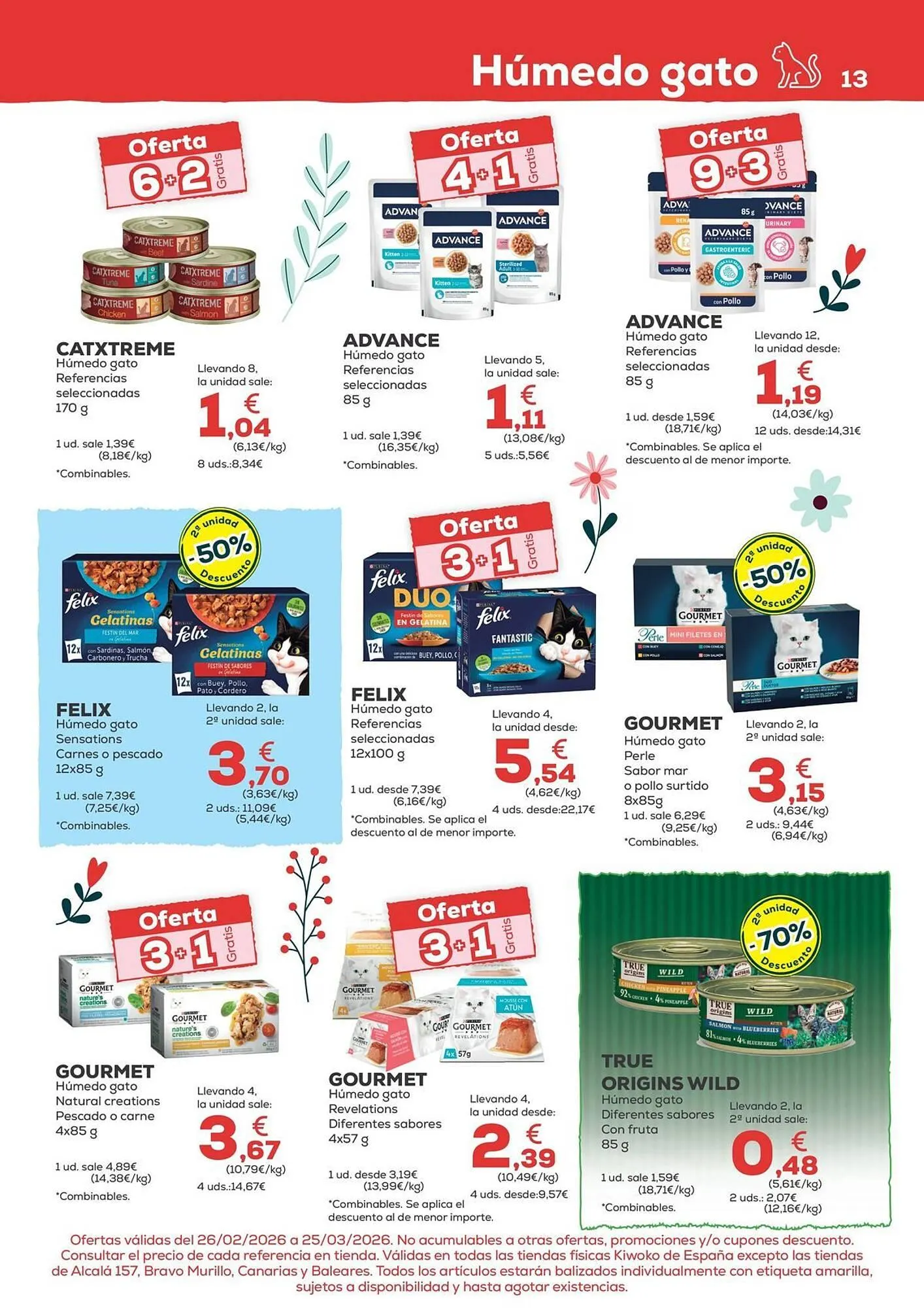 Catálogo de Folleto Kiwoko 26 de febrero al 25 de marzo 2026 - Página 13