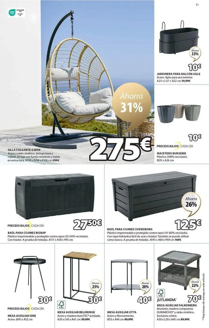 Catálogo de Grandes ofertas JYSK 16 de mayo al 26 de junio 2024 - Página 3