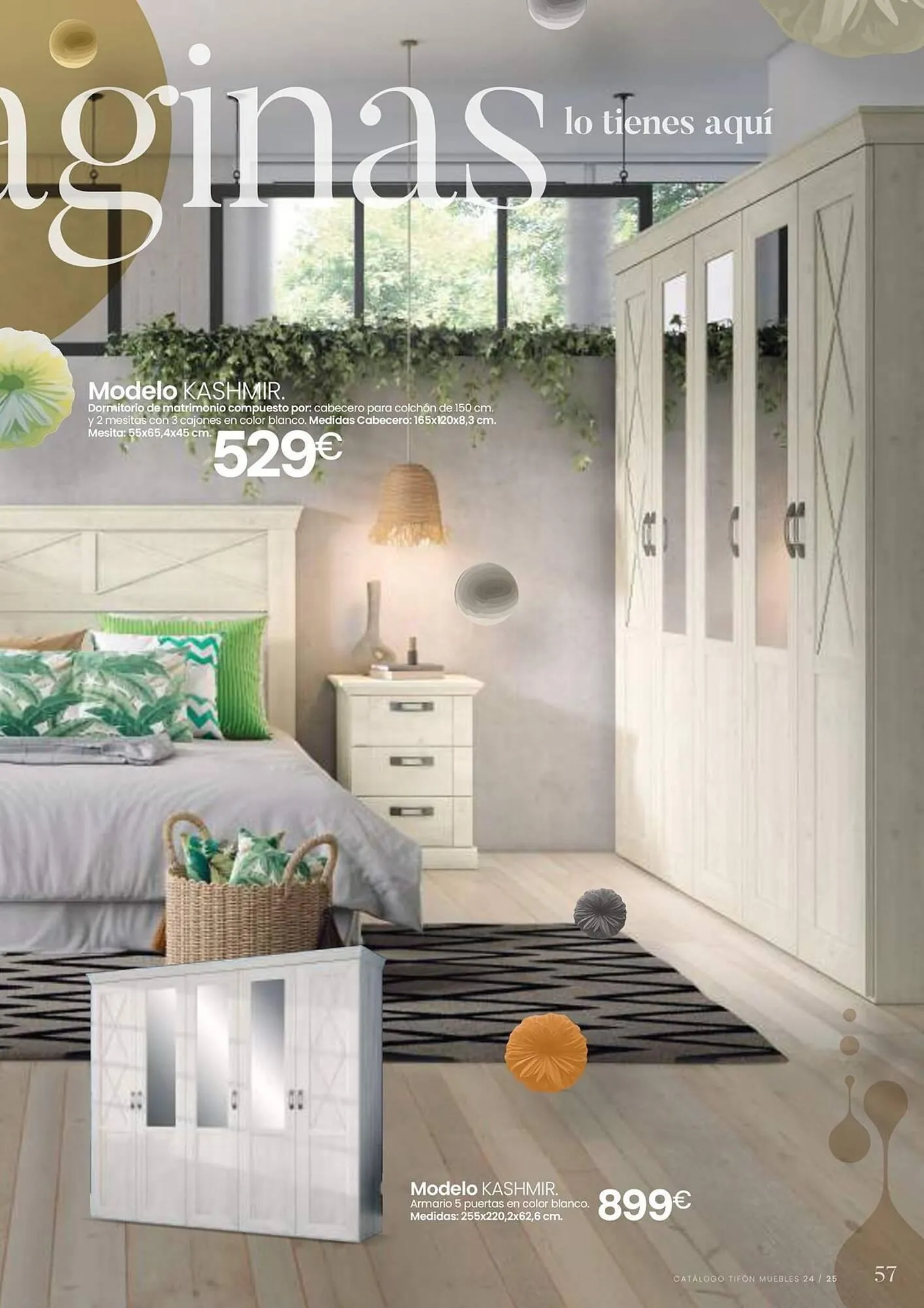 Catálogo de Folleto Tifón Hipermueble 12 de julio al 31 de mayo 2025 - Página 57