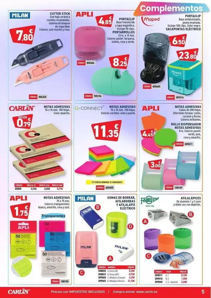 Catálogo de HIPER OFERTAS PAPELERÍA Nº5 1 de abril al 30 de junio 2025 - Página 5