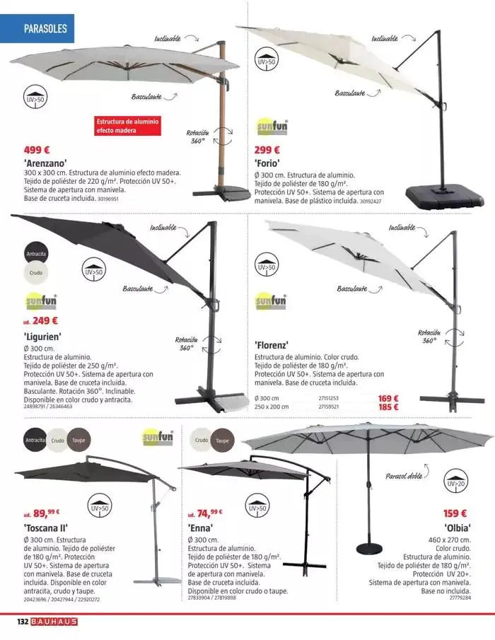 Catálogo de Bauhaus Verano 1 de junio al 31 de agosto 2025 - Página 132