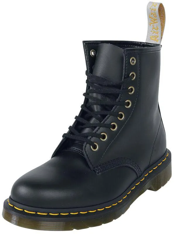 "Vegan 1460 Felix Rub Off" Botas Negro de Dr. Martens