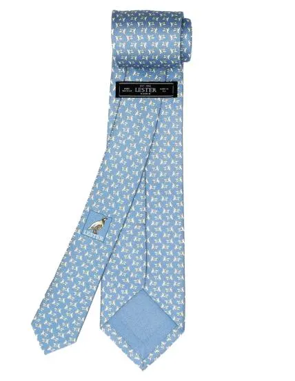 Corbata vespas Azul/verde