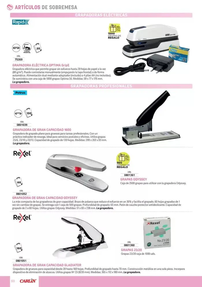 Catálogo de CATÁLOGO 2025 ESENCIAL OFICINA 21 de mayo al 31 de diciembre 2025 - Página 52