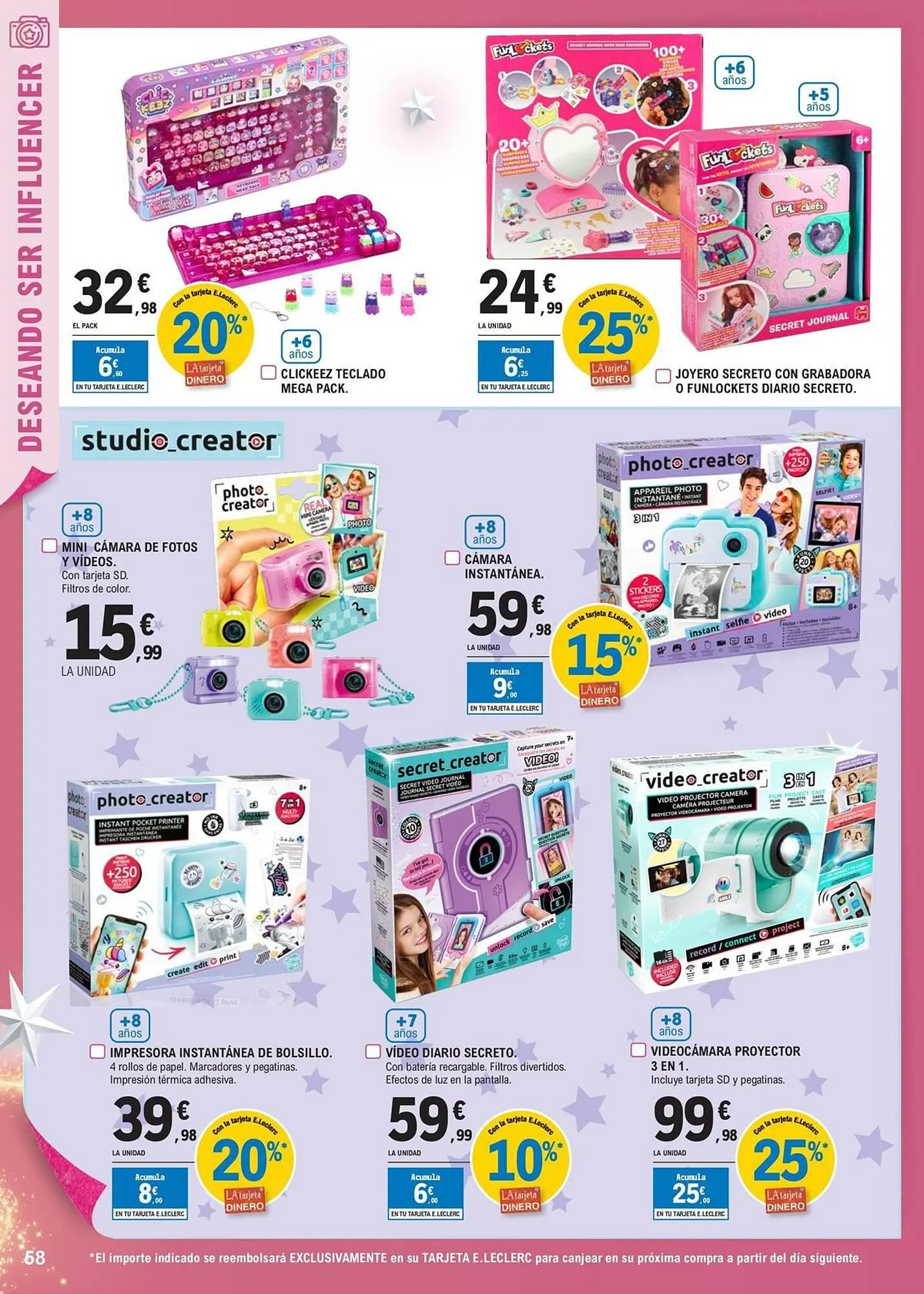 Catálogo de Catálogo E.Leclerc 4 de noviembre al 24 de diciembre 2025 - Página 58