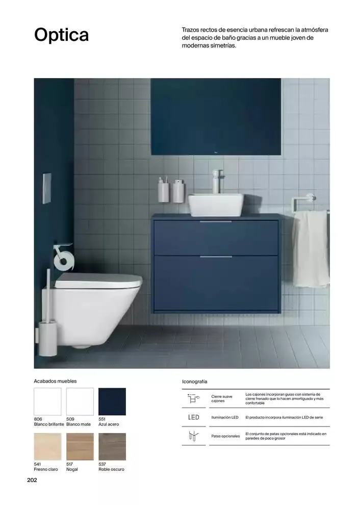 Catálogo de Colecciones de Baño, Muebles y Accesorios 9 de enero al 31 de diciembre 2025 - Página 204