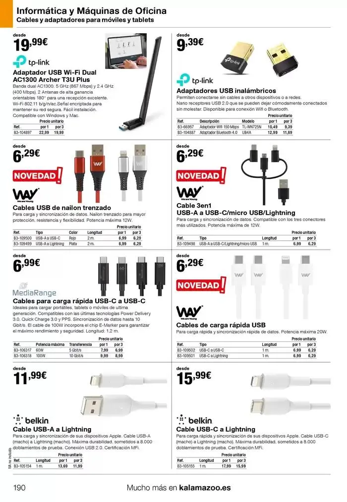 Catálogo de Staples Kalamazoo Catálogo General 9 de enero al 30 de septiembre 2025 - Página 190