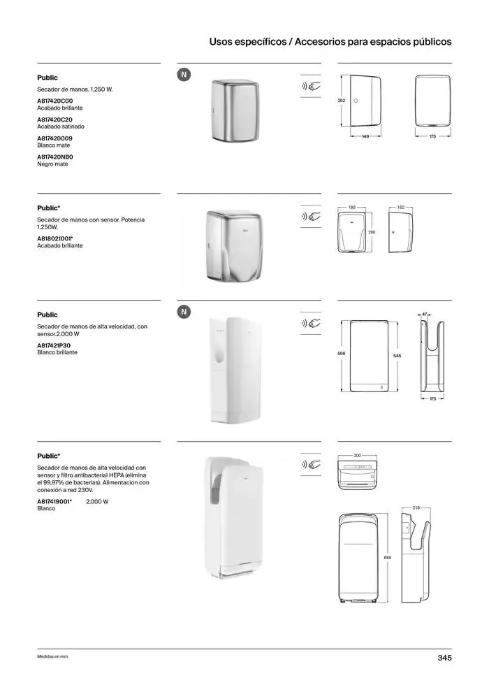 Catálogo de Colecciones de Baño, Muebles y Accesorios 9 de enero al 31 de diciembre 2025 - Página 347