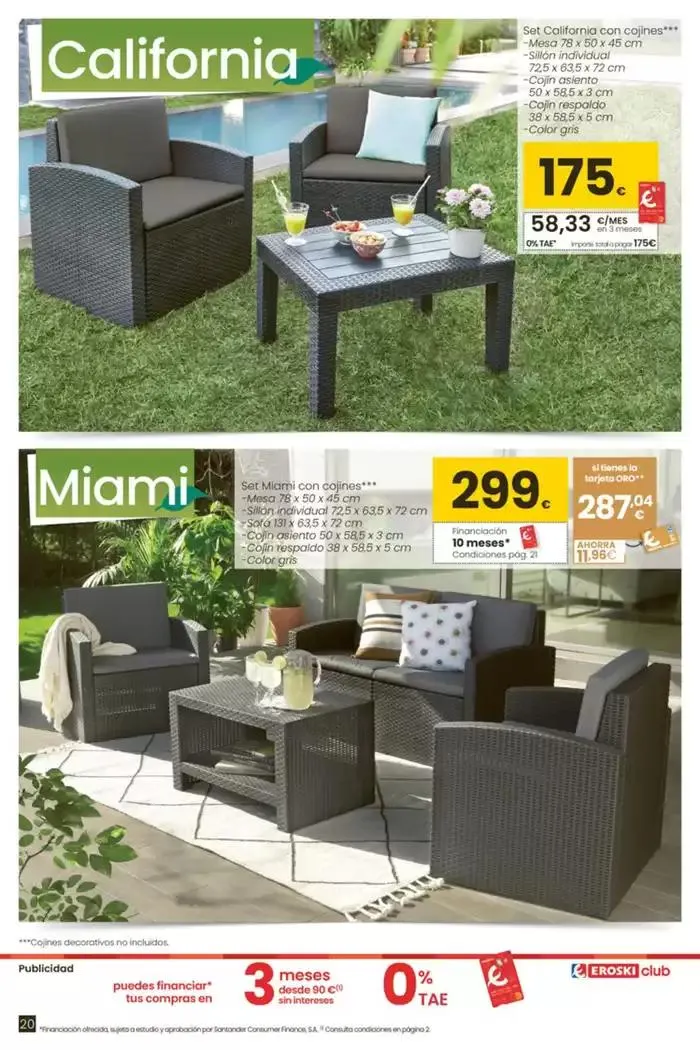 Catálogo de Terraza y jardín  3 de abril al 30 de abril 2025 - Página 20