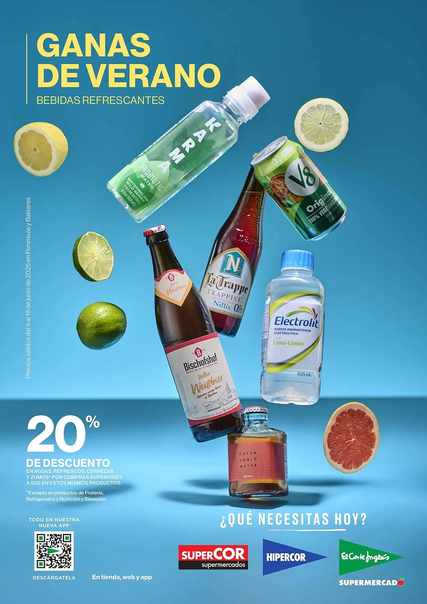 Catálogo de Folleto Hipercor 5 de junio al 18 de junio 2025 - Página 1