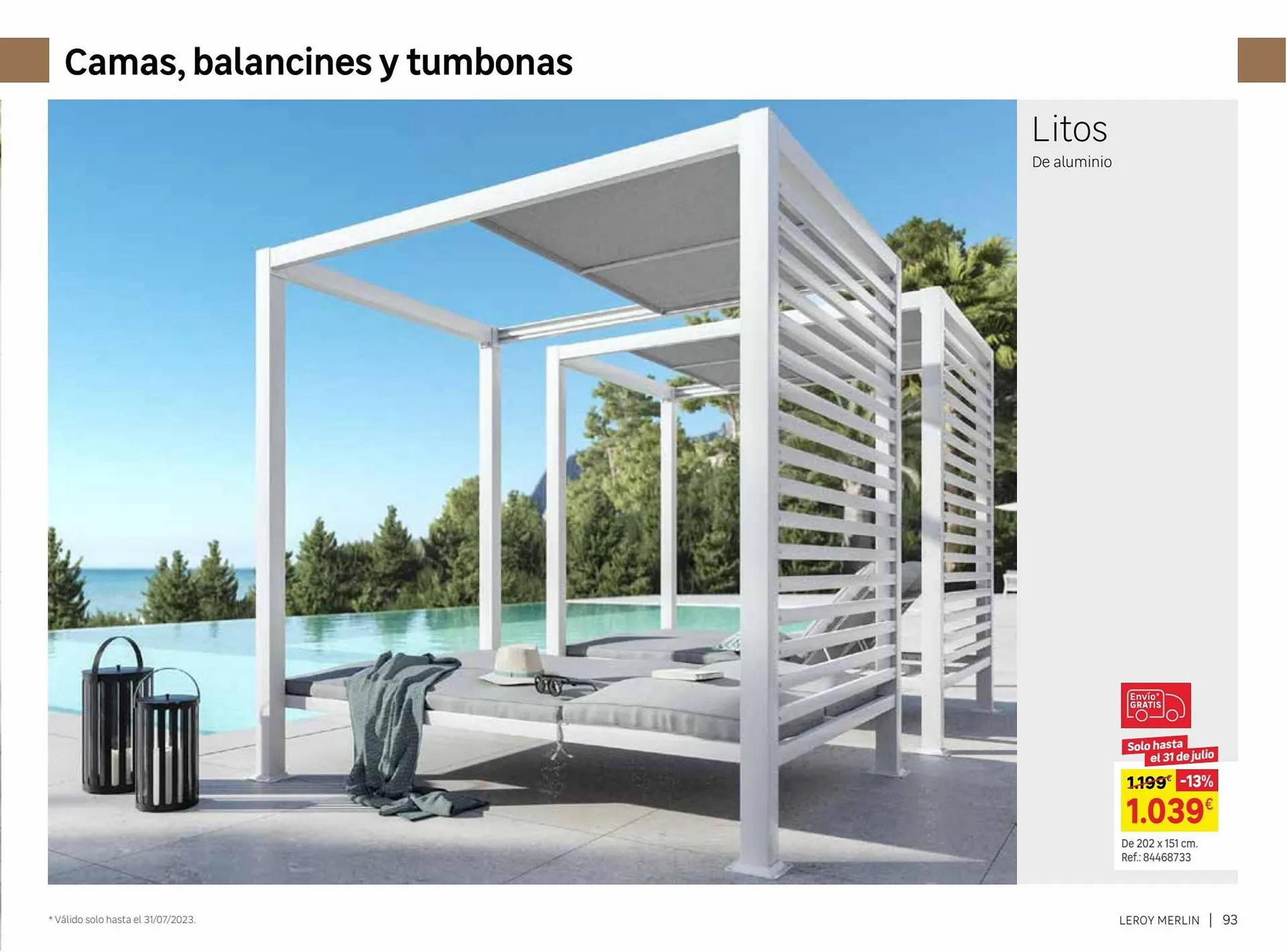 Catálogo de Folleto Leroy Merlin 9 de junio al 31 de julio 2023 - Página 93