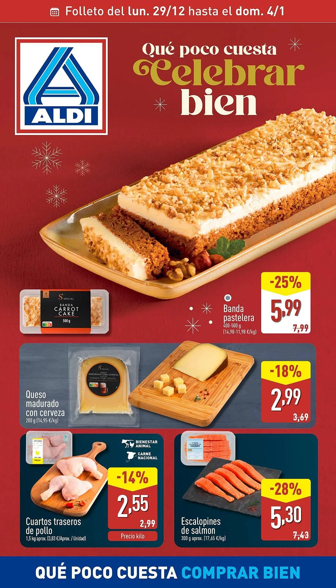 Catálogo de Folleto ALDI 29 de diciembre al 4 de enero 2026 - Página 1