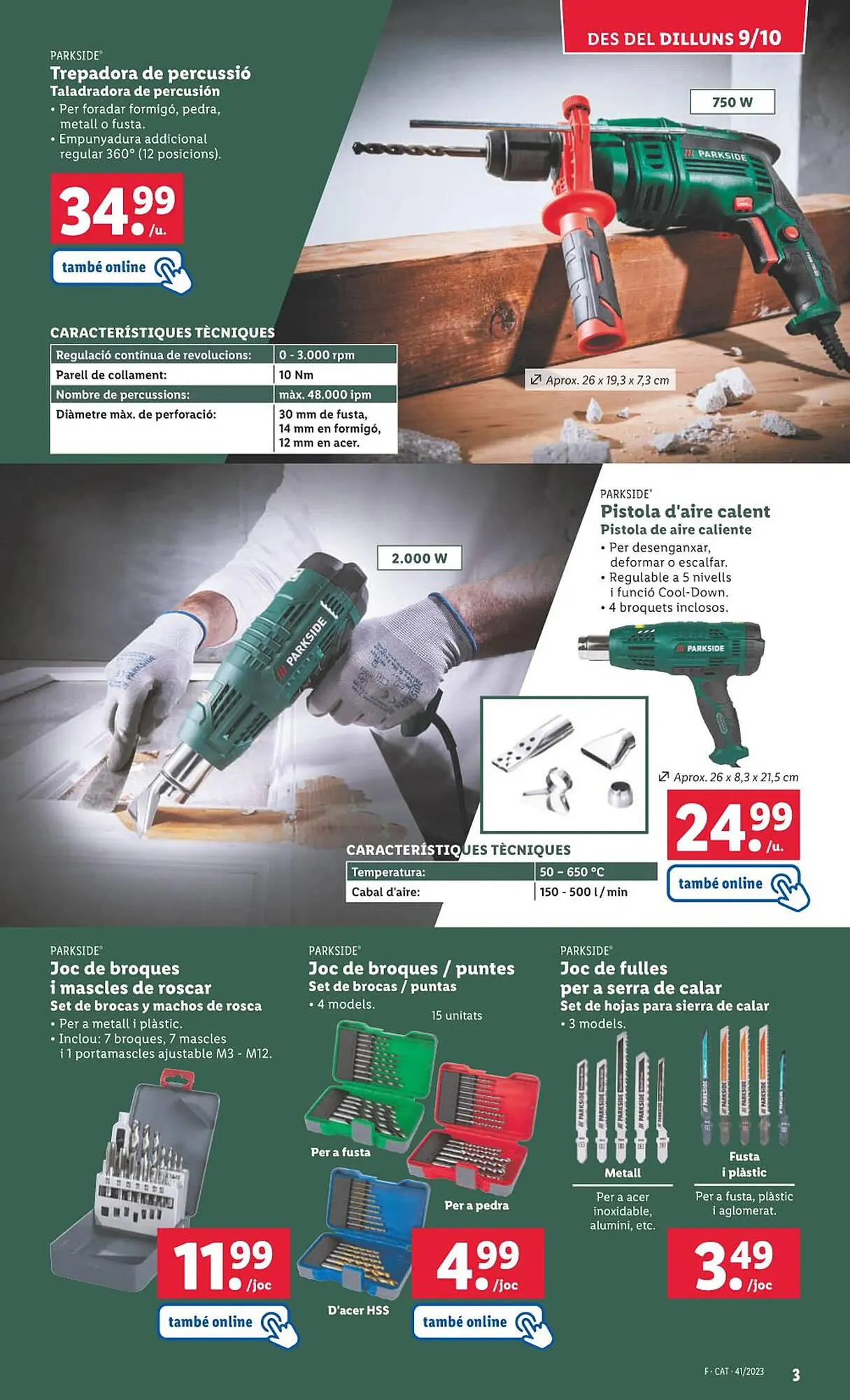 Catálogo de Folleto Lidl 2 de octubre al 16 de octubre 2023 - Página 3