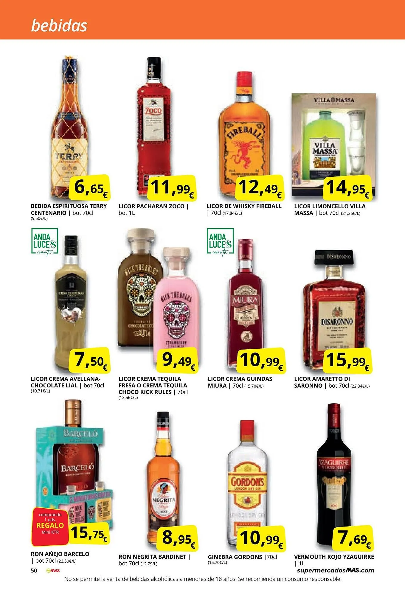 Catálogo de Folleto Supermercados MAS 3 de marzo al 26 de marzo 2026 - Página 50