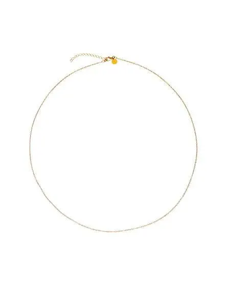 Cadena dorada de 60 cm