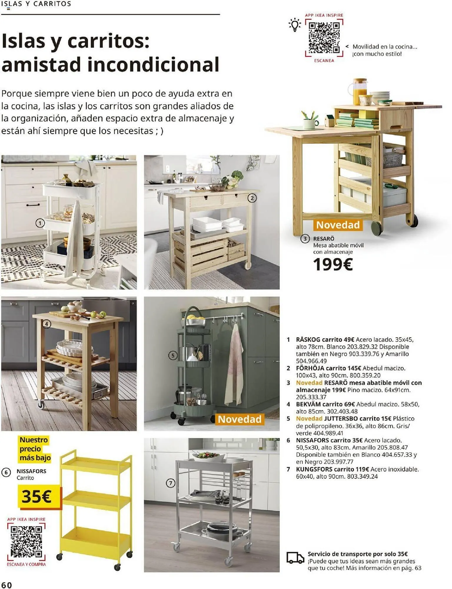 Catálogo de Folleto IKEA Cocinas 4 de septiembre al 31 de enero 2025 - Página 60