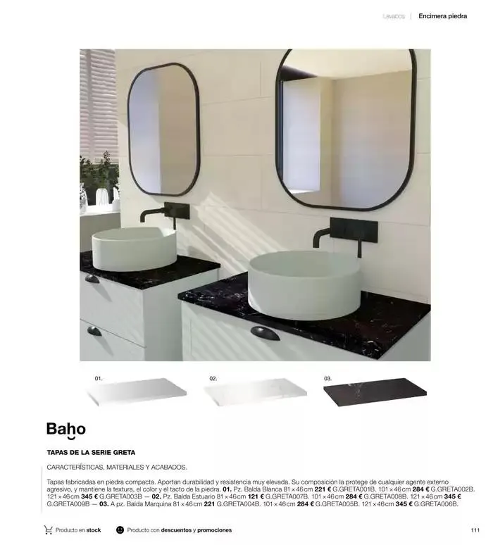 Catálogo de Catálogo de baños 24/25 2 de enero al 31 de agosto 2025 - Página 13
