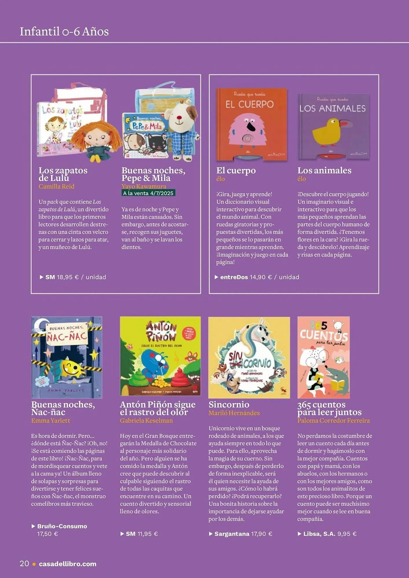 Catálogo de Folleto Casa del Libro 7 de julio al 31 de julio 2025 - Página 20