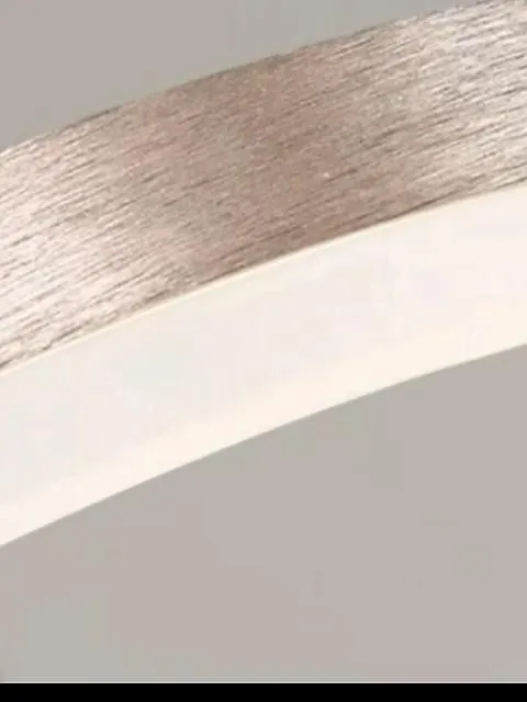 lámpara colgante led 40/60 / 80cm 1 anillo de luz diseño circular acabados pintados de aluminio regulable lujoso estilo moderno comedor dormitorio lámparas colgantes 110-240v solo regulable con