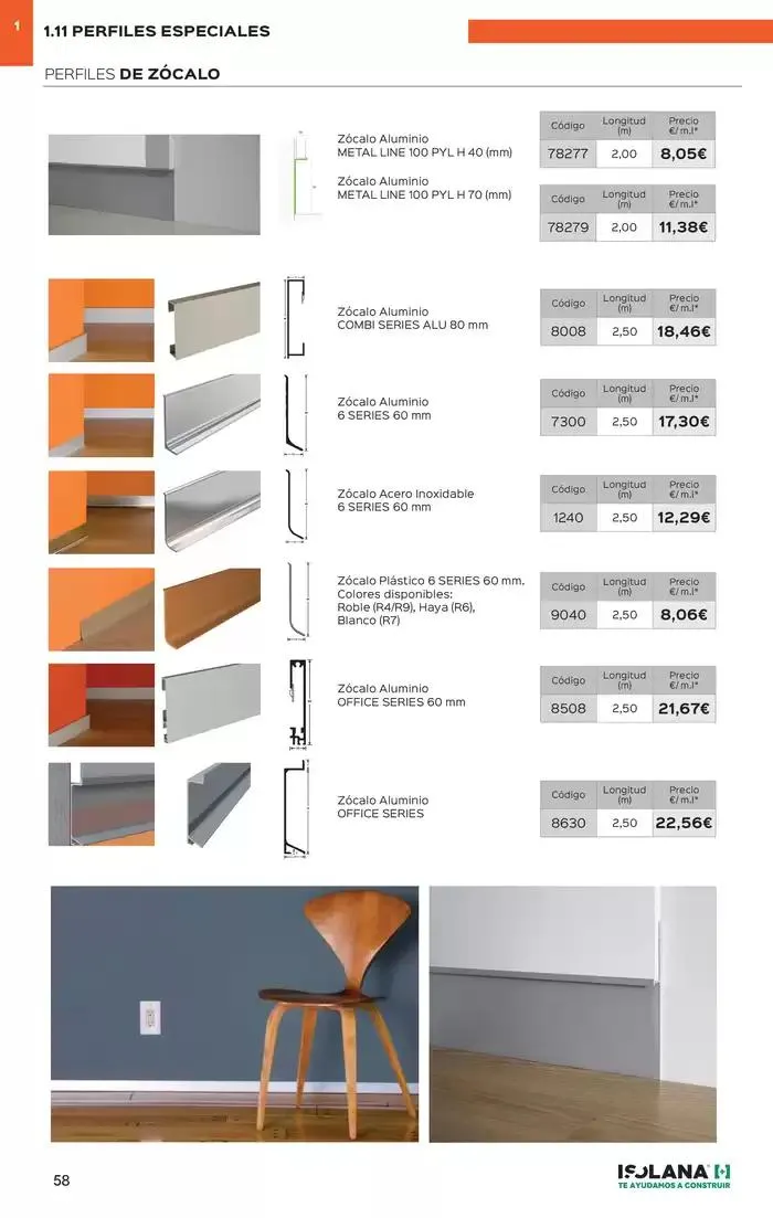 Catálogo de PLACA DE YESO LAMINADO – TARIFA ISOLANA 31 de marzo al 31 de marzo 2025 - Página 53