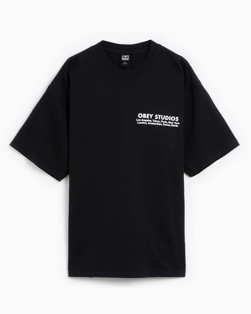 OBEY Clothing Obey Studios Eye Men's Heavyweight T-Shirt