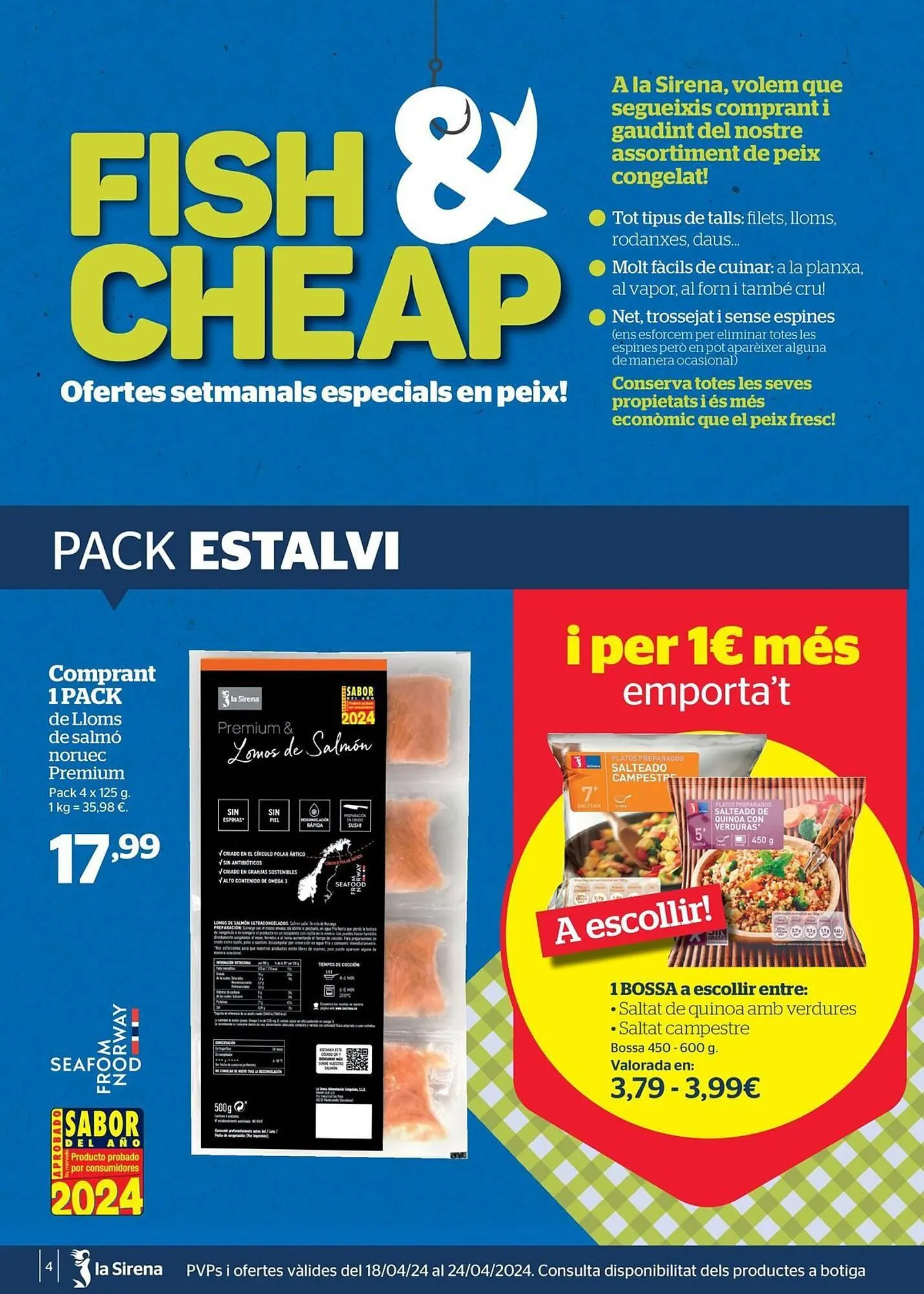 Catálogo de Folleto La Sirena 18 de abril al 24 de abril 2024 - Página 4