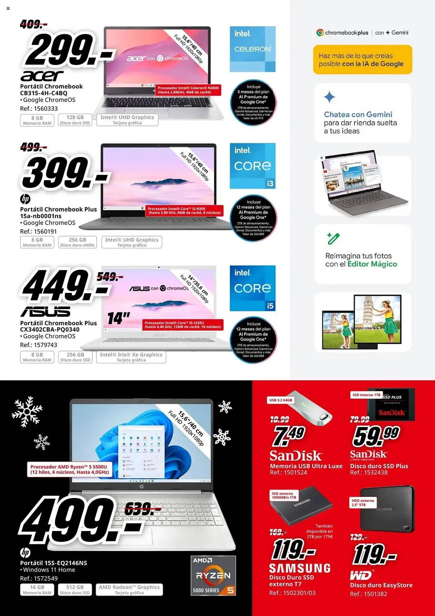 Catálogo de Folleto MediaMarkt 5 de diciembre al 14 de diciembre 2024 - Página 7