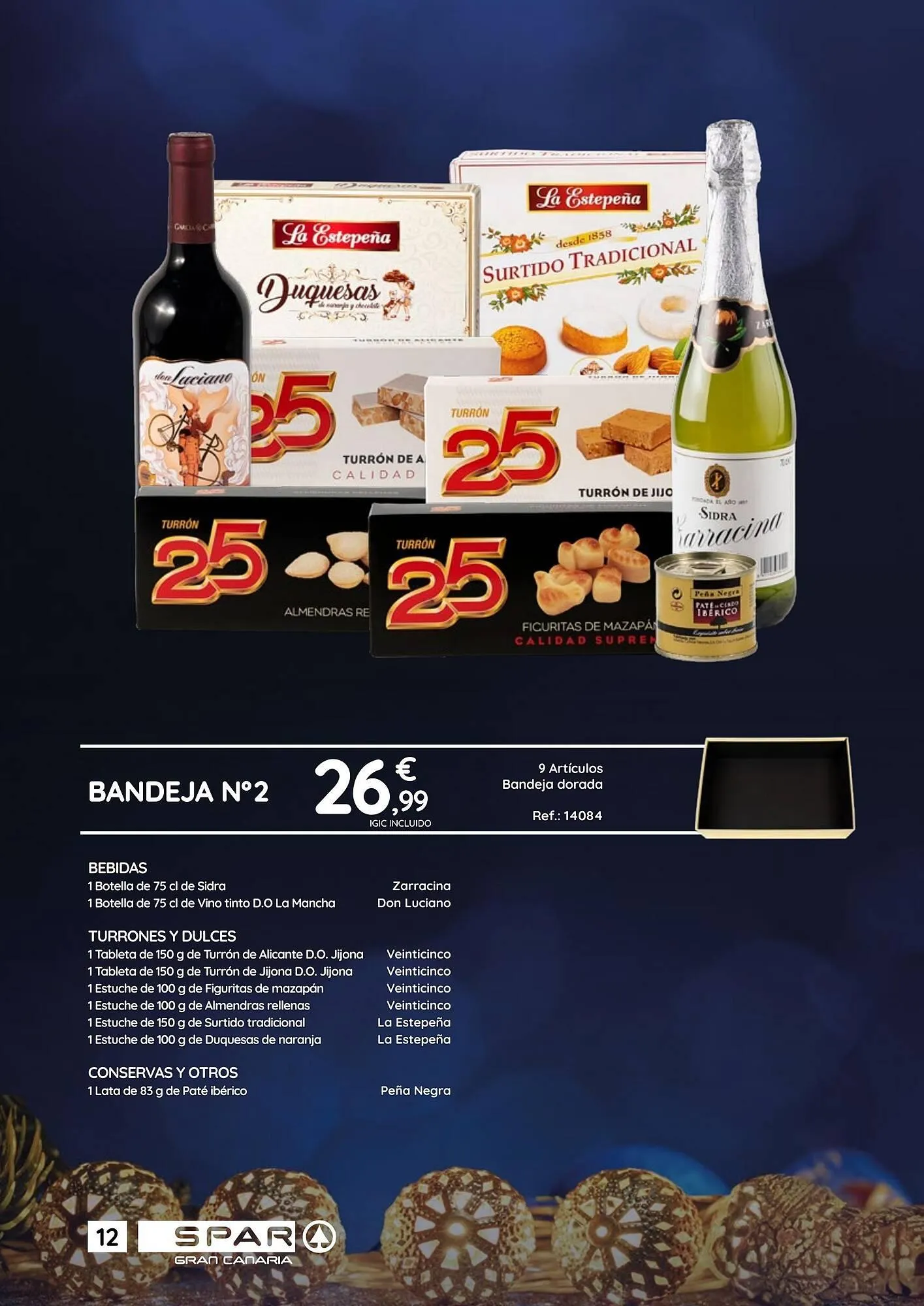 Catálogo de Folleto SPAR Gran Canaria 31 de octubre al 24 de diciembre 2024 - Página 12