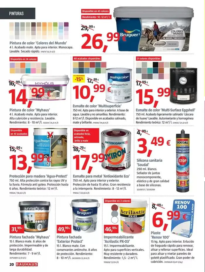 Catálogo de Bricolaje, reformas, decoración y jardín 8 de mayo al 28 de mayo 2025 - Página 20