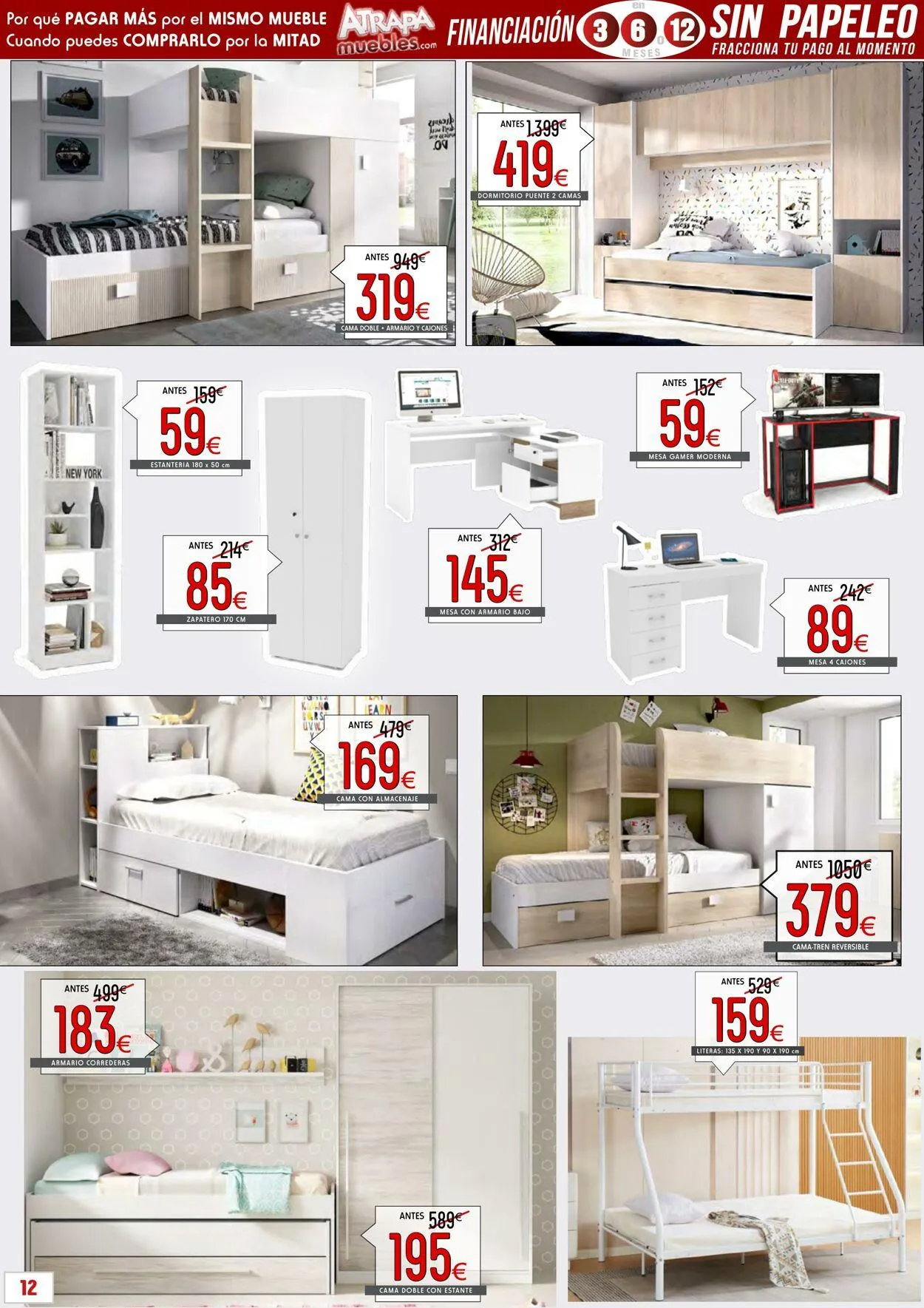 Catálogo de Atrapamuebles Oferta actual 1 de julio al 15 de julio 2025 - Página 12