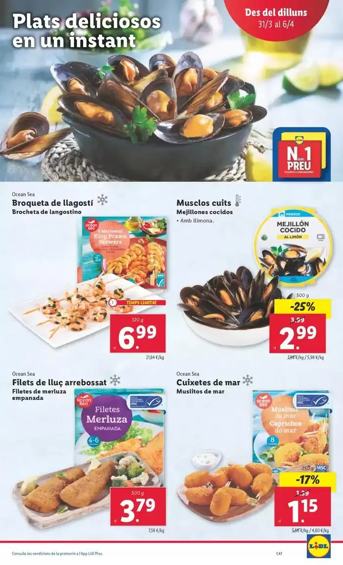 Catálogo de № 1 PRECIO - Ofertas válidas del 31/03 al 06/04 31 de marzo al 6 de abril 2025 - Página 7