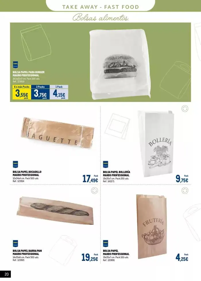 Catálogo de Catalogo Desechables Take Away Centro 20 de mayo al 1 de junio 2025 - Página 20