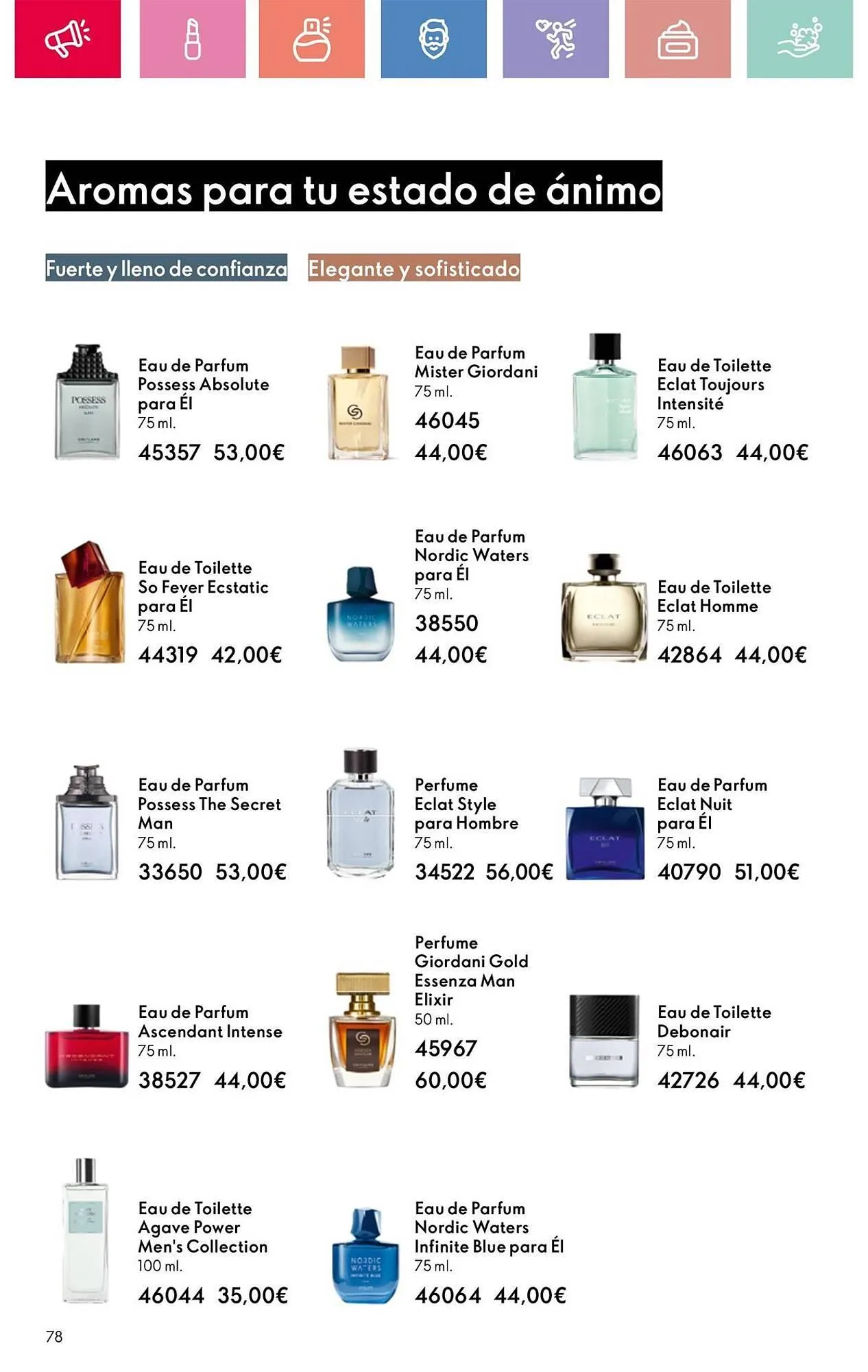 Catálogo de Folleto Oriflame 2 de junio al 21 de junio 2025 - Página 78