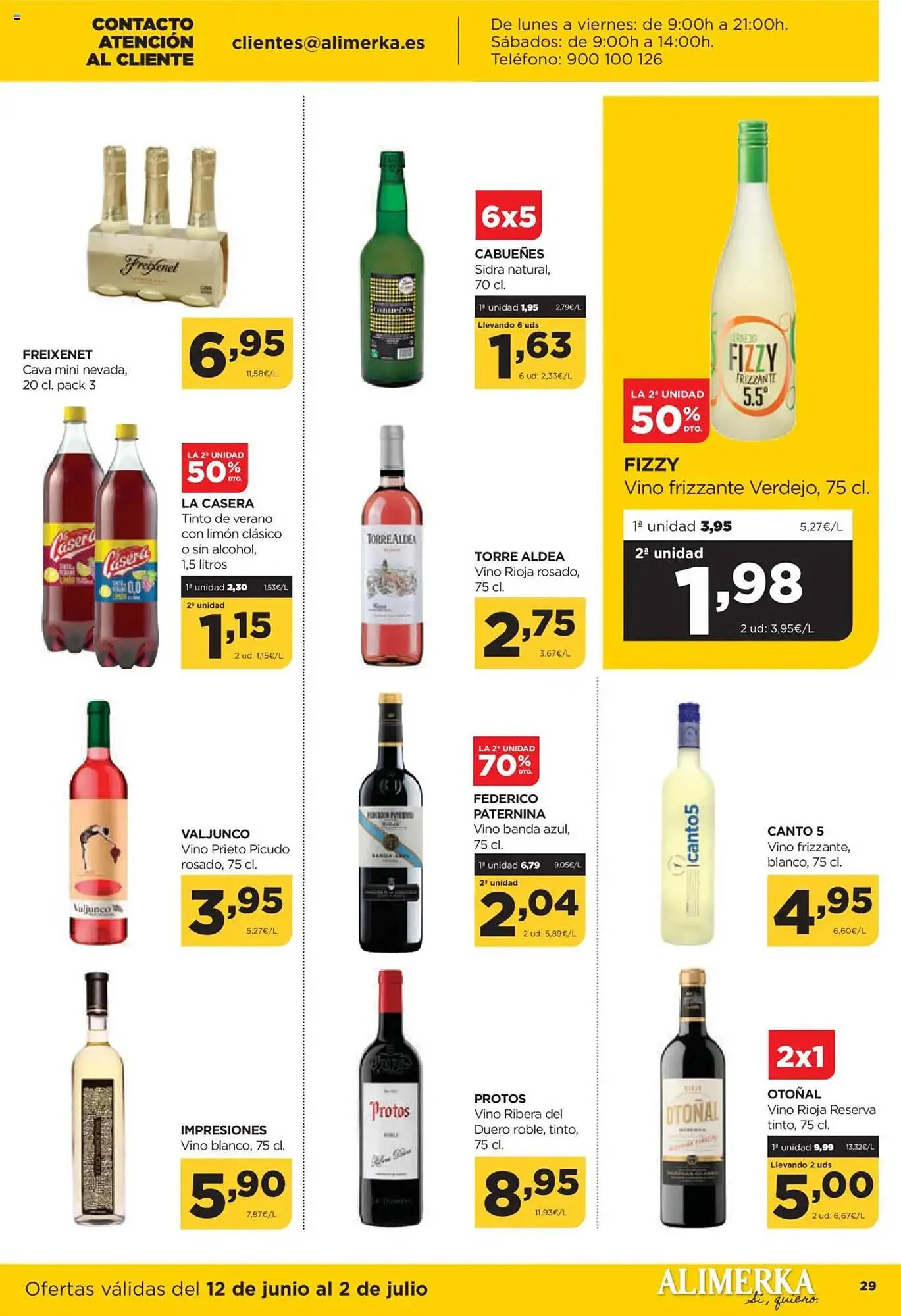 Catálogo de Folleto Alimerka 12 de junio al 2 de julio 2025 - Página 32