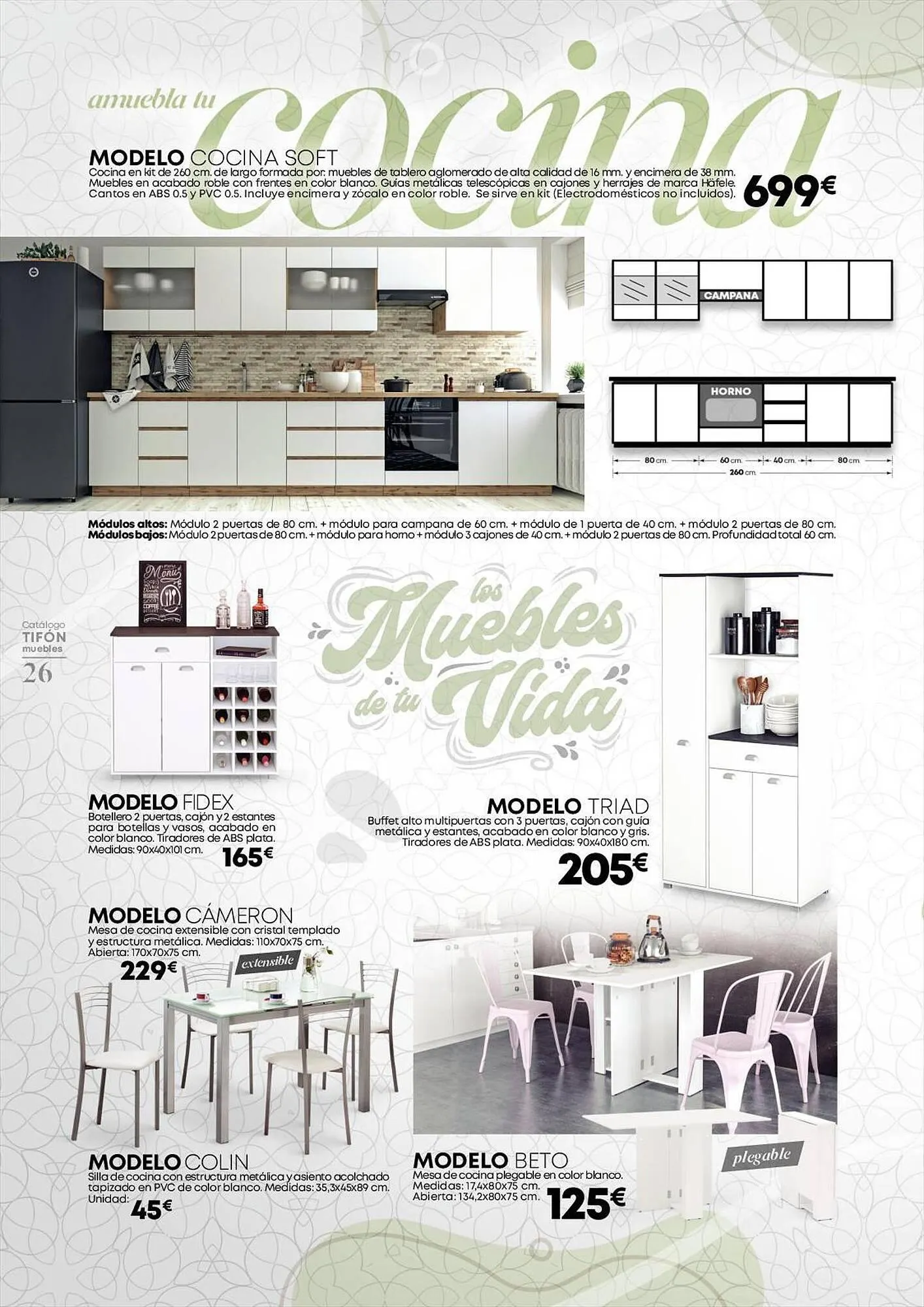 Catálogo de Folleto Tifón Hipermueble 24 de julio al 27 de julio 2023 - Página 26