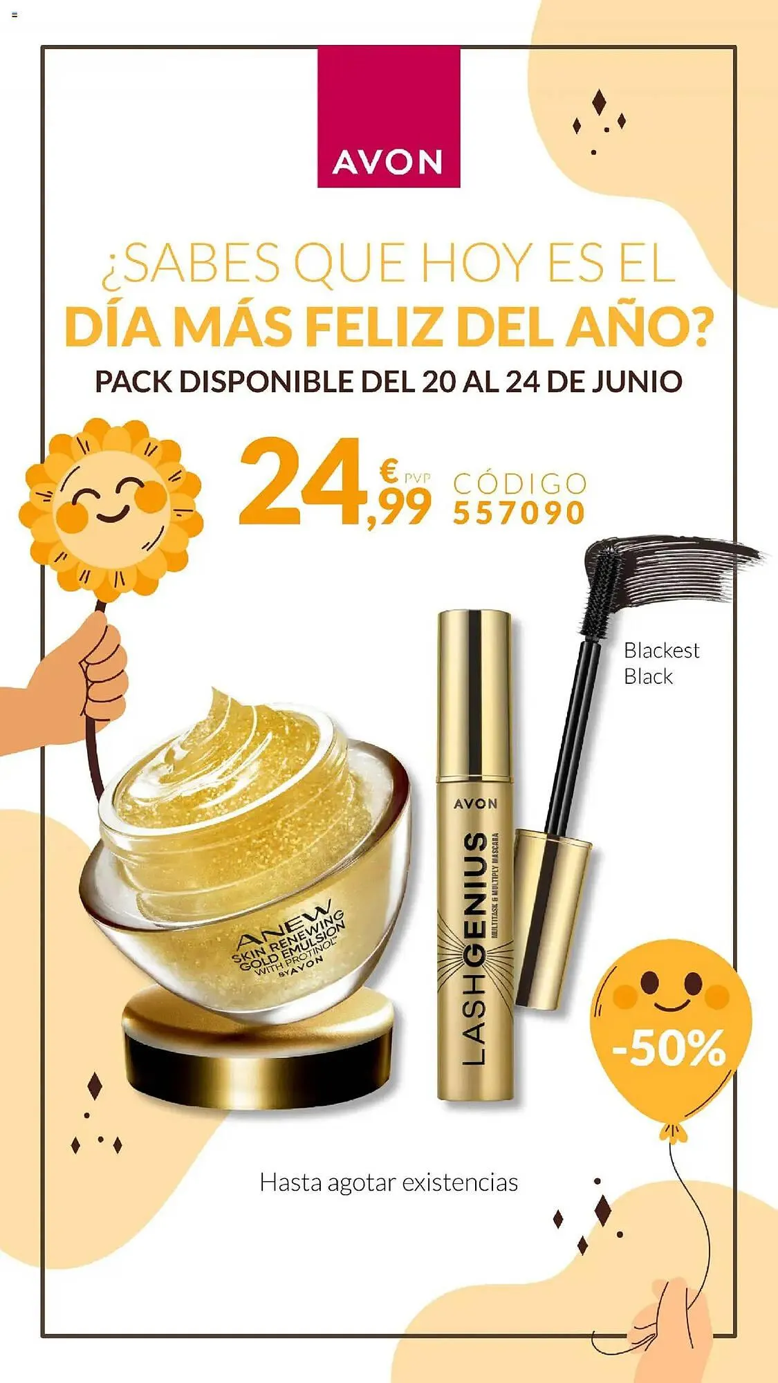 Catálogo de Folleto AVON 20 de junio al 24 de junio 2025 - Página 1