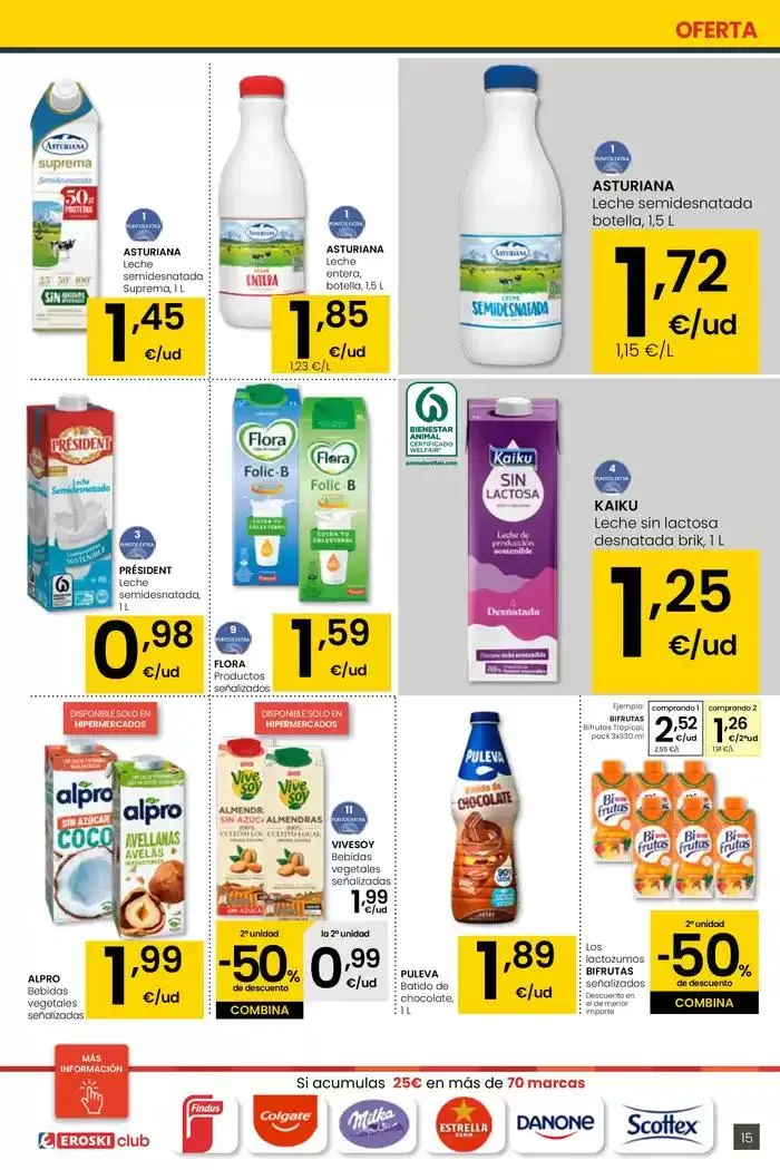 Catálogo de Precio más bajo HIPERMERCADOS EROSKI 13 de marzo al 26 de marzo 2025 - Página 15