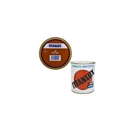 TITANLUX ESMALTE SINTETICO ROJO INGLES 555