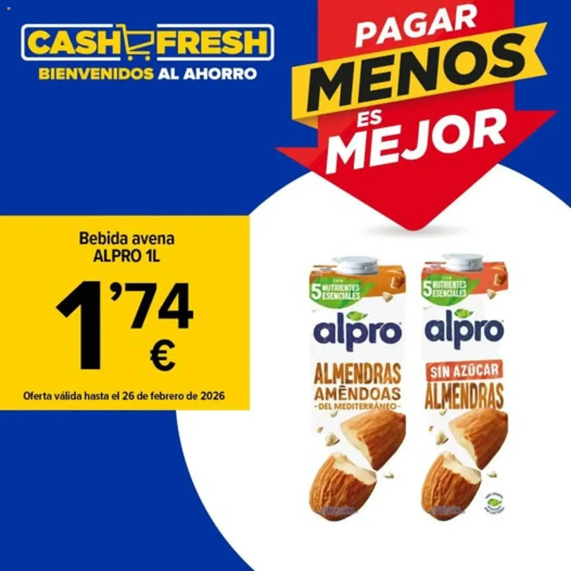 Catálogo de Folleto Cash Fresh 24 de febrero al 26 de febrero 2026 - Página 1