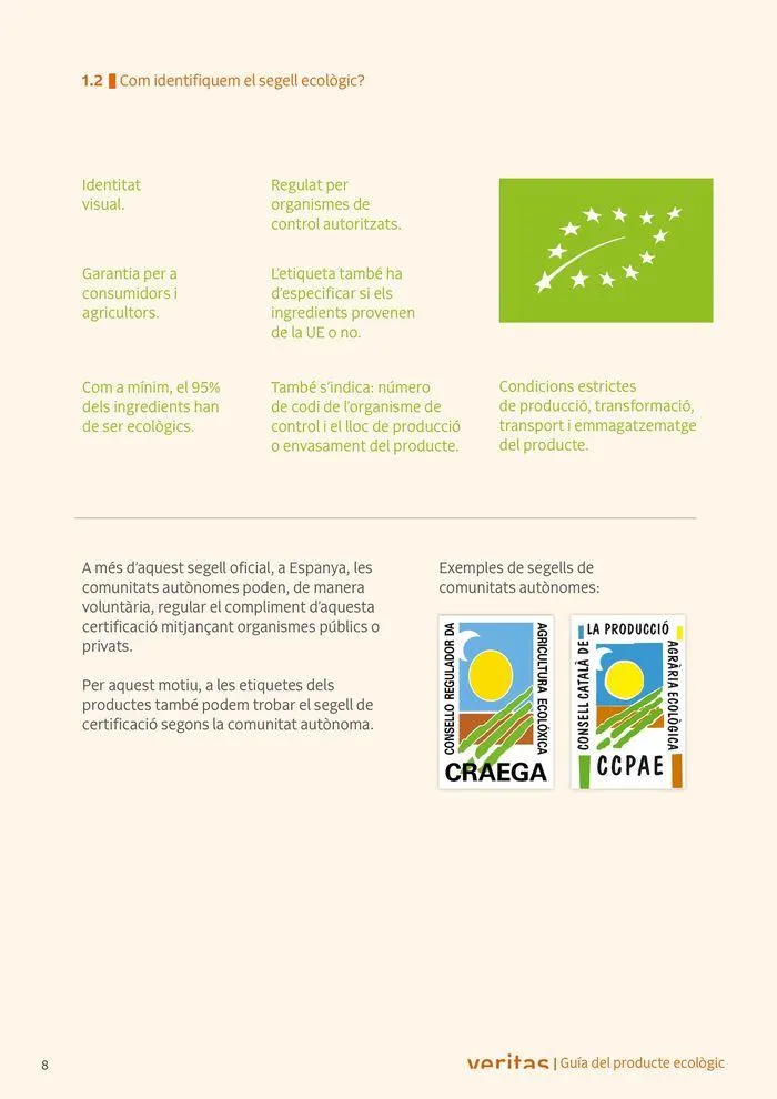 Catálogo de Veritas ABC productes ecològics 2 de septiembre al 31 de diciembre 2024 - Página 8