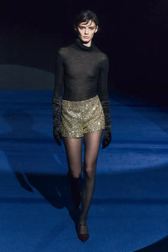 SHORTS LENTEJUELAS ZW COLLECTION