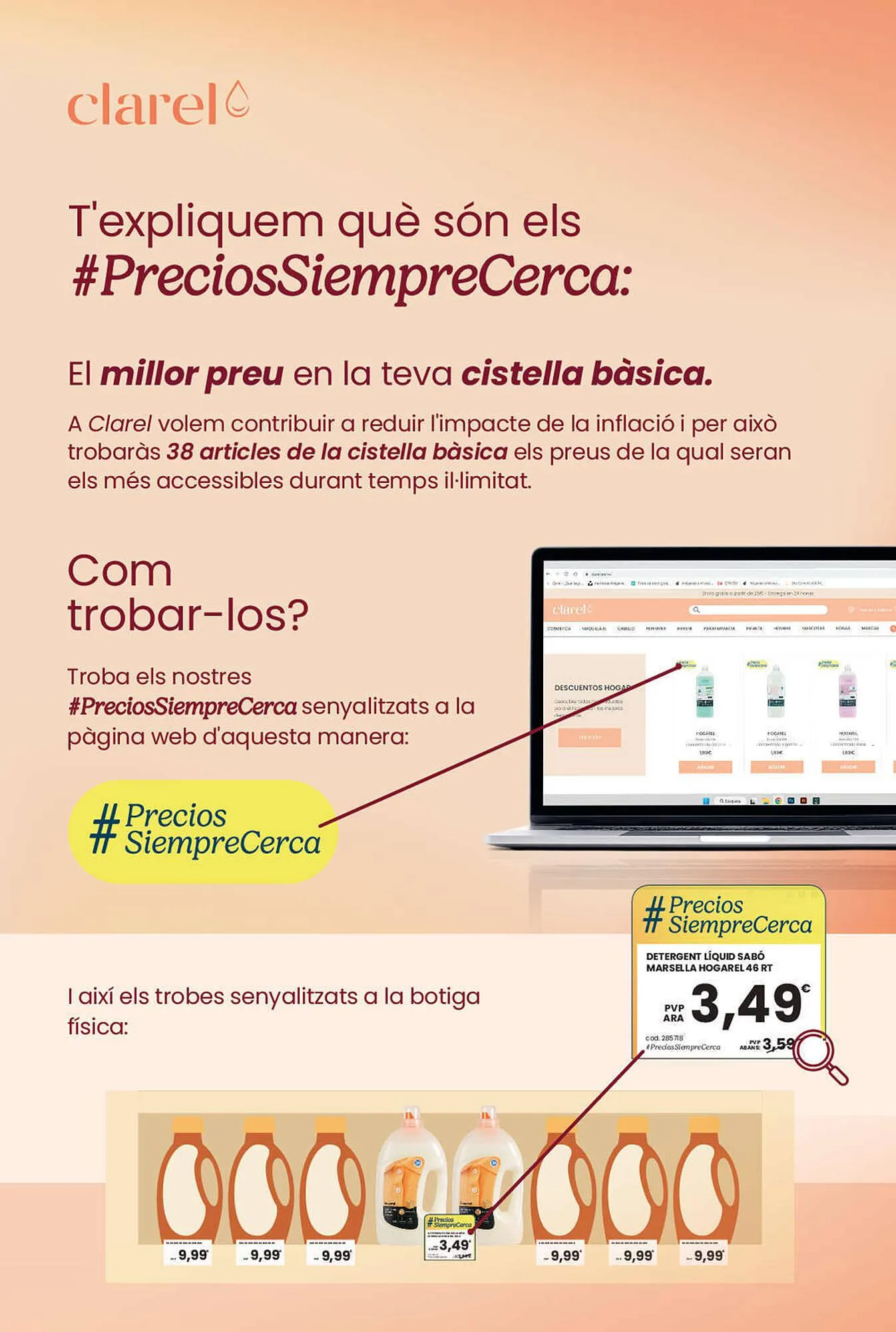 Catálogo de Folleto Clarel 20 de septiembre al 3 de octubre 2023 - Página 9