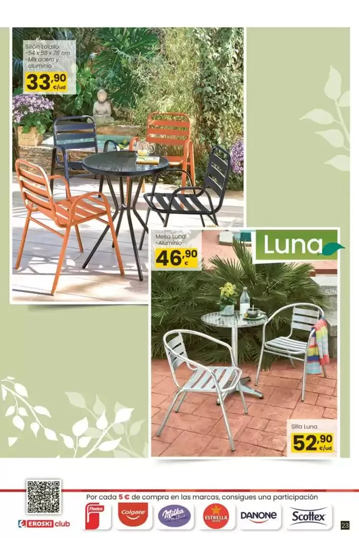 Catálogo de Terraza y jardín  3 de abril al 30 de abril 2025 - Página 23